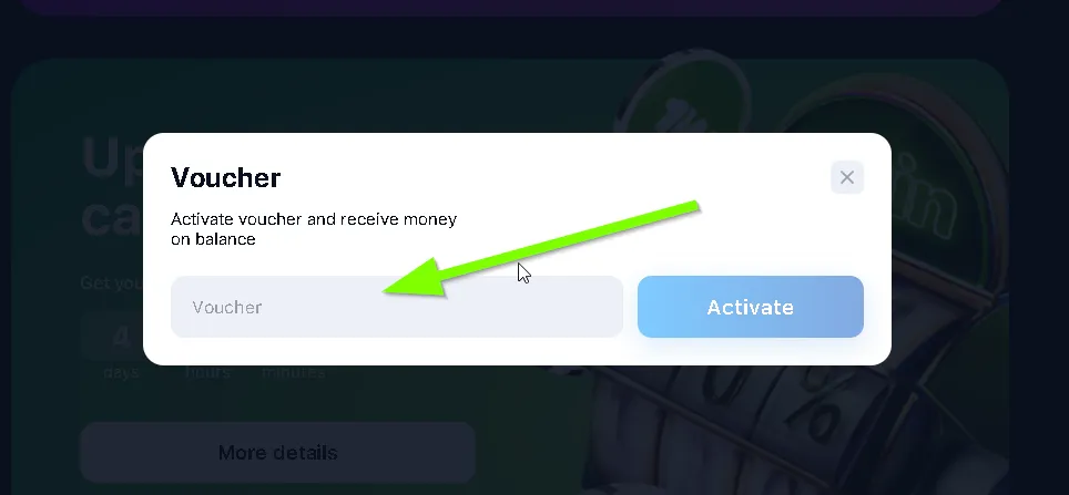 1win promo code