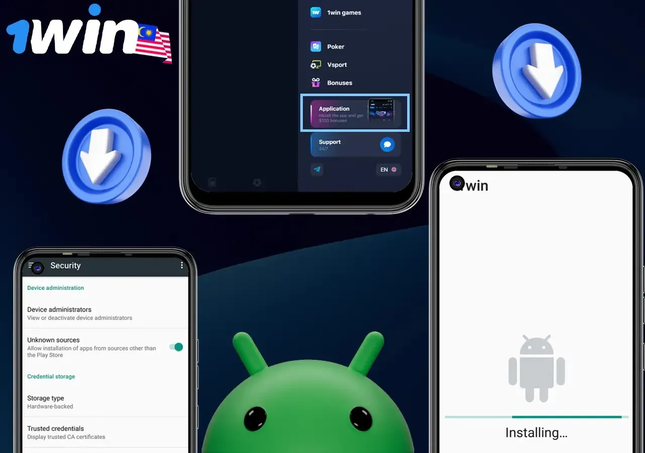 1win mobile android